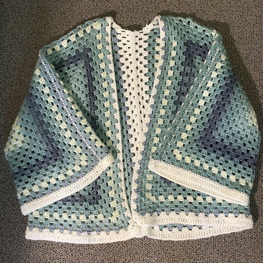Hand-made Crochet Cardigan